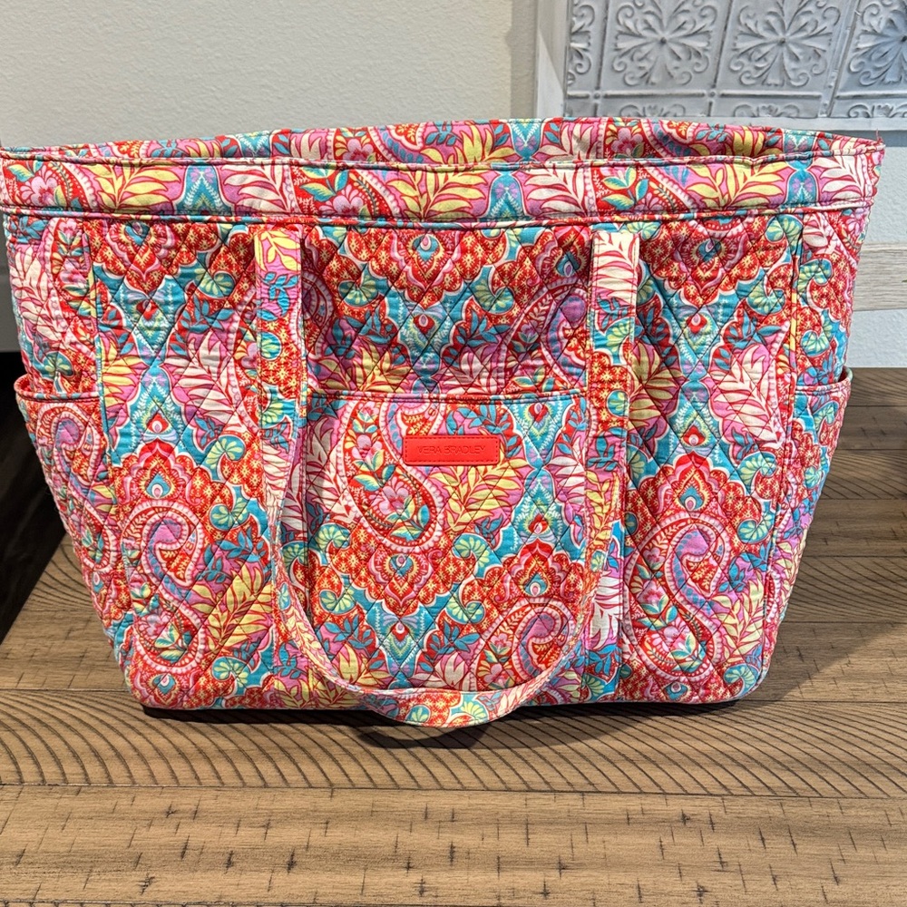 Vera Bradley Multicolor Paisley Tote